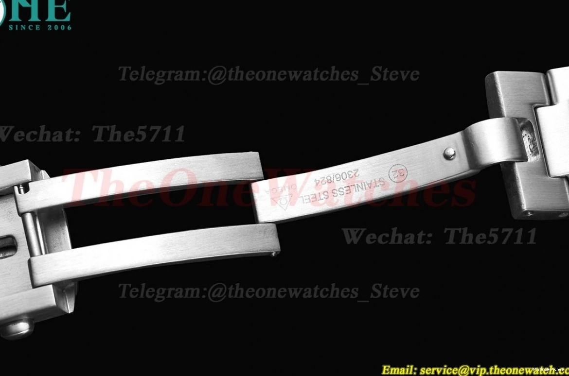 MY8215 43mm SS Dial GDF Black Seamaster 600m Oyster SS 0327